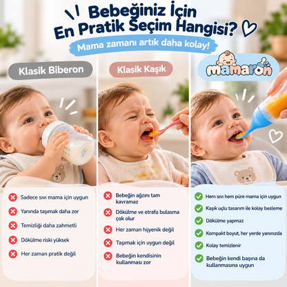 Mamaron™ Kaşıklı Mama Biberonu